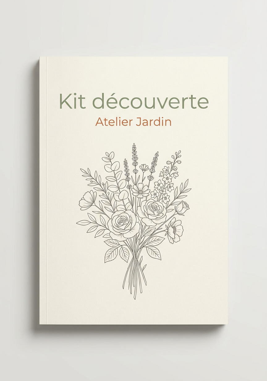 Couverture du Kit découverte, thème Atelier Jardin.